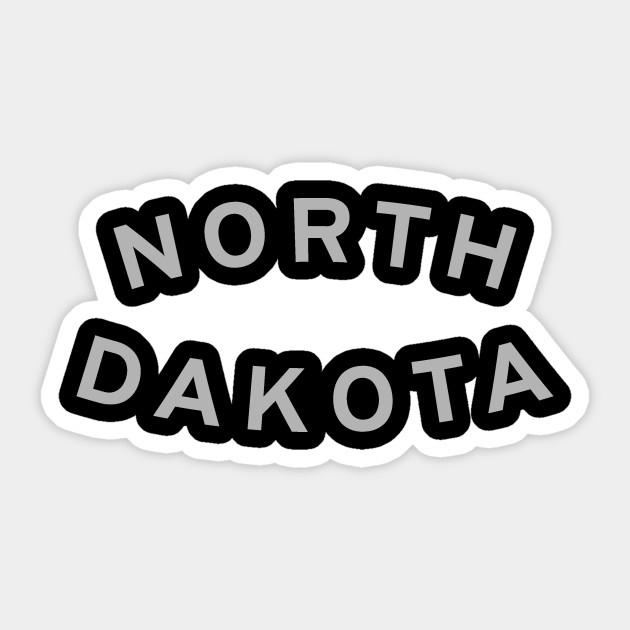 North Dakota Typography